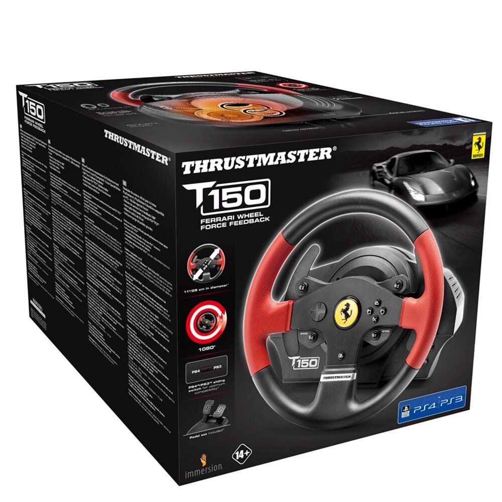 Thrustmaster 4160630 kaina ir informacija | Žaidimų vairai  | pigu.lt