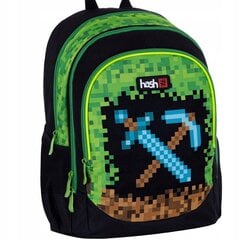 Mokyklinė kuprinė Hash Pixel Pwr AB350 502023109, 20 l цена и информация | Школьные рюкзаки, спортивные сумки | pigu.lt