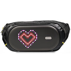 Divoom Pixoo Sling Bag C Premium Atsparus orams su LED pikselių meninės ekranas ir programų valdymas Juodas kaina ir informacija | Kuprinės ir krepšiai | pigu.lt