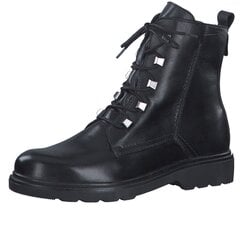 Ботинки для женщин Marco Tozzi 25276022232, цвет черный цена и информация | Женские сапоги | pigu.lt