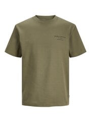 Jack&Jones marškinėliai vyrams 5715429270372, žali kaina ir informacija | Vyriški marškinėliai | pigu.lt
