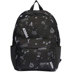 Kuprinė Adidas Classic, juoda, 43x35x15cm цена и информация | Рюкзаки и сумки | pigu.lt