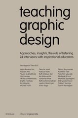 Teaching Graphic Design: Approaches, Insights, the Role of Listening. 24 Interviews with Inspirational Educators. цена и информация | Книги об искусстве | pigu.lt
