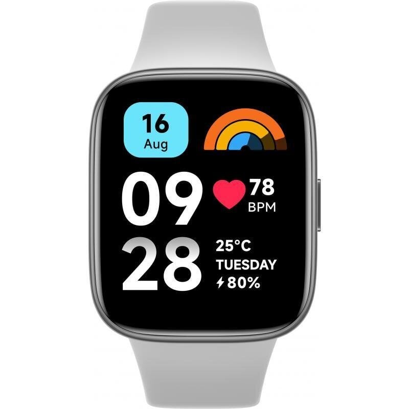 Xiaomi Redmi Watch 3 Active, Gray BHR7272GL kaina ir informacija | Išmanieji laikrodžiai (smartwatch) | pigu.lt