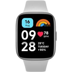 Xiaomi Redmi Watch 3 Active, Gray BHR7272GL цена и информация | Xiaomi Умные часы и браслеты | pigu.lt