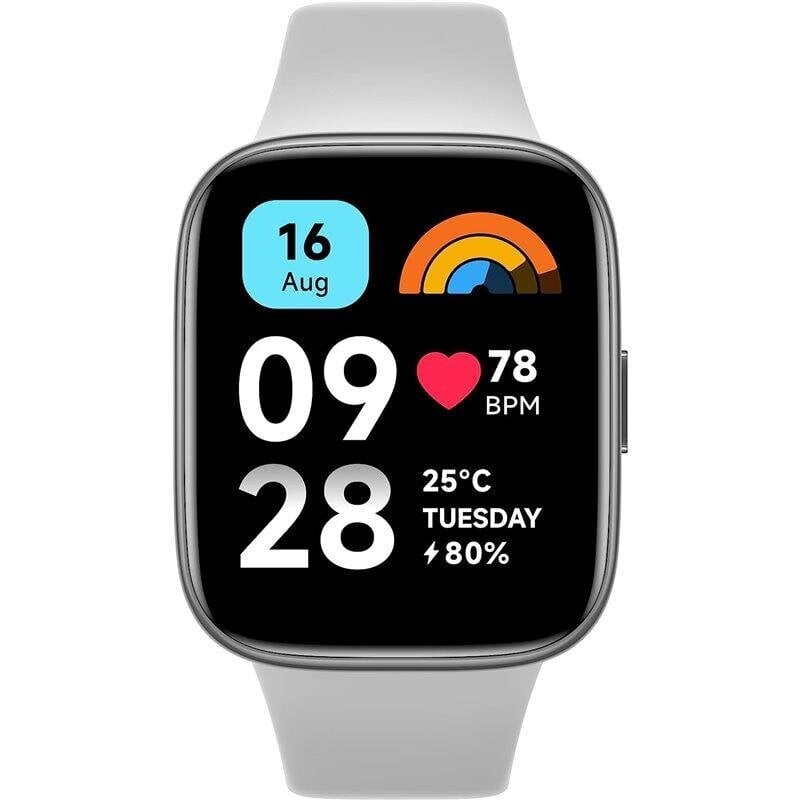 Xiaomi Redmi Watch 3 Active, Gray BHR7272GL kaina ir informacija | Išmanieji laikrodžiai (smartwatch) | pigu.lt