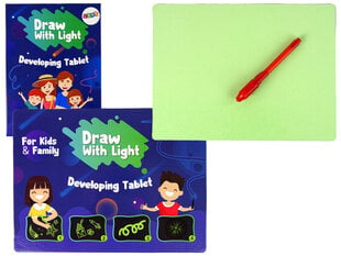 Волшебный планшет для рисования световых графических букв цена и информация | Развивающие игрушки | pigu.lt