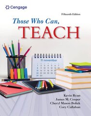 Those Who Can, Teach 15th edition цена и информация | Книги по социальным наукам | pigu.lt