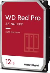 WD Red Pro WD121KFBX kaina ir informacija | Vidiniai kietieji diskai (HDD, SSD, Hybrid) | pigu.lt