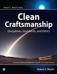 Clean Craftsmanship: Disciplines, Standards, and Ethics kaina ir informacija | Ekonomikos knygos | pigu.lt