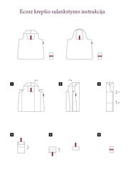 Сумка для покупок ECOZZ 106 EL-GCDBLP-09 цена и информация | Сумки для покупок | pigu.lt