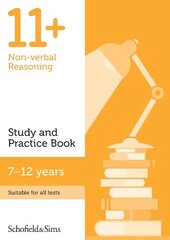 11plus Non-verbal Reasoning Study and Practice Book Revised edition kaina ir informacija | Knygos paaugliams ir jaunimui | pigu.lt