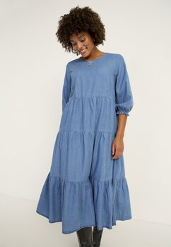 Cellbes moteriška džinsinė suknelė SONJA, mėlyna kaina ir informacija | Suknelės | pigu.lt
