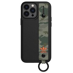 Adidas OR Hand Strap Case iPhone 13 Pro Max 6,7" czarny-moro|black-green moro 48671 цена и информация | Чехлы для телефонов | pigu.lt