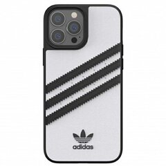 Adidas OR Moulded PU iPhone 13 Pro Max 6,7" biały|white 47143 цена и информация | Чехлы для телефонов | pigu.lt