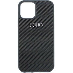 Audi Carbon Fiber Case kaina ir informacija | Telefonų dėklai | pigu.lt