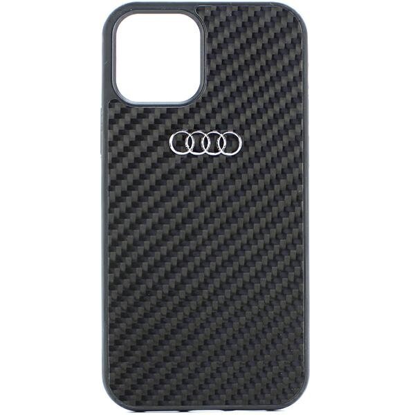 Audi Carbon Fiber Case kaina ir informacija | Telefono dėklai | pigu.lt