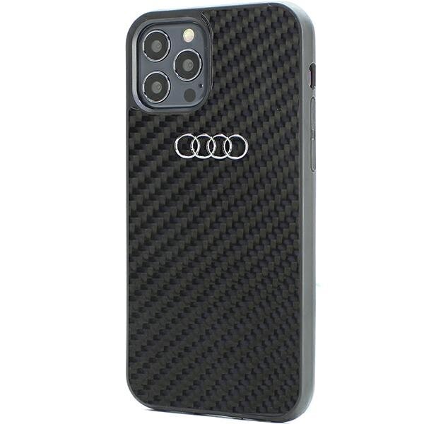 Audi Carbon Fiber Case цена и информация | Telefono dėklai | pigu.lt