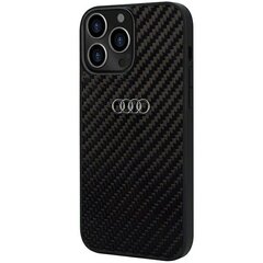 Audi Carbon Fiber iPhone 14 Pro Max 6.7" czarny|black hardcase AU-TPUPCIP14PM-R8|D2-BK цена и информация | Чехлы для телефонов | pigu.lt