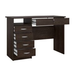 Письменный стол Walden, коричневый цвет цена и информация | Компьютерные, письменные столы | pigu.lt