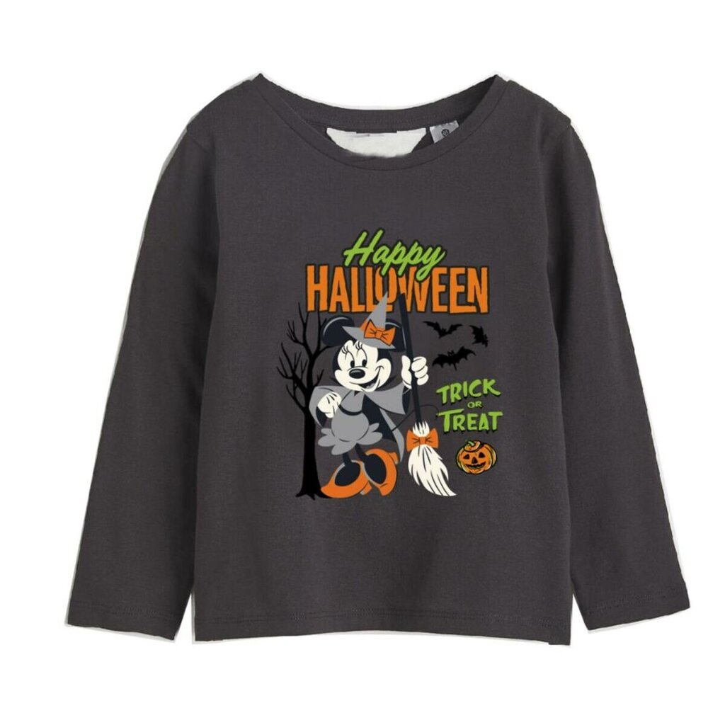 Marškinėliai berniukams Minnie Mouse Halloween, pilki цена и информация | Marškinėliai berniukams | pigu.lt