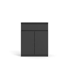 Шкаф Naia, черный цена и информация | Шкафчики в гостиную | pigu.lt