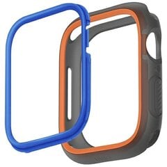 UNIQ etui Moduo Apple Watch Series  4|5|6|7|8|SE|SE2 44|45mm pomarańczowy-niebieski|orange-blue цена и информация | Аксессуары для смарт-часов и браслетов | pigu.lt