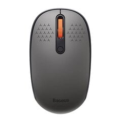 Wireless mouse Baseus F01B Tri-mode 2.4G BT 5.0 1600 DPI (frosted grey) цена и информация | Мыши | pigu.lt