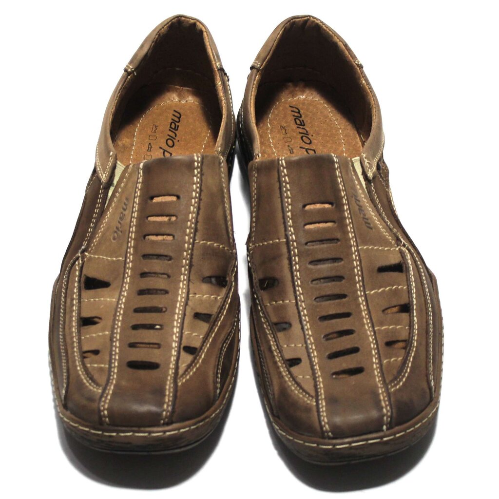 Klasikiniai batai vyrams 248277, rudi kaina ir informacija | Vyriški batai | pigu.lt