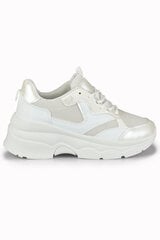 Laisvalaikio bateliai moterims Primohurt 27419, balti цена и информация | Спортивная обувь, кроссовки для женщин | pigu.lt