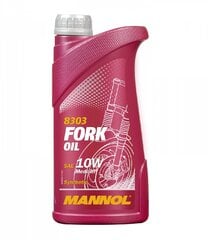 Масло Mannol 8303 Fork oil 10W, 1 л цена и информация | Мотомасла | pigu.lt