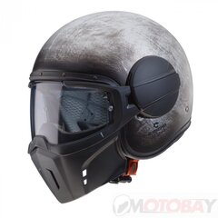 Atviras šalmas Caberg Ghost Iron, pilkas kaina ir informacija | Moto šalmai | pigu.lt