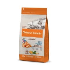 Nature's Variety Selected Sterilized для стерилизованных кошек с лососем, 1,25 кг цена и информация | Сухой корм для кошек | pigu.lt