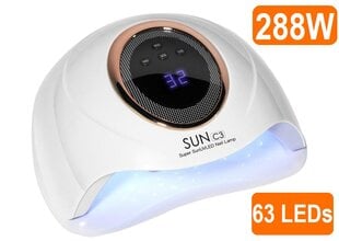 2in1 UV/LED nagų lempa LIVMAN SUN C3, 288W kaina ir informacija | Manikiūro, pedikiūro aparatai | pigu.lt