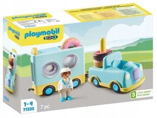 71325 Playmobil 1.2.3: Грузовик с пончиками цена и информация | Конструкторы и кубики | pigu.lt