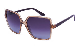 Поляризованные солнцезащитные очки для женщин Trendy RP 2005 C3 55-16, прозрачные & коричневые цена и информация | Женские солнцезащитные очки | pigu.lt