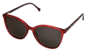 Поляризованные солнцезащитные очки для женщин Trendy SP116 C2 55-15, розово-красные цена и информация | Женские солнцезащитные очки | pigu.lt