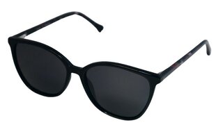 Поляризованные солнцезащитные очки для женщин Trendy SP116 C1 55-15, черные & Havana цвет цена и информация | Женские солнцезащитные очки | pigu.lt