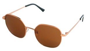 Поляризованные солнцезащитные очки с металлической оправой для женщин Trendy SP 136 C5 51-19, золотые цена и информация | Женские солнцезащитные очки | pigu.lt
