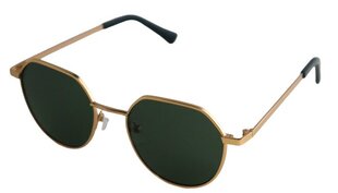 Поляризованные солнцезащитные очки с металлической оправой для мужчин Trendy SP 135 C4 50-18, золотые цена и информация | Солнцезащитные очки для мужчин | pigu.lt
