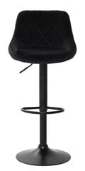 Барный стул Omega, черный цена и информация | Стулья для кухни и столовой | pigu.lt