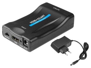 Адаптер HDMI-SCART (видео, аудио) цена и информация | Кабели и провода | pigu.lt