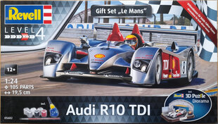 Klijuojamas Modelis Audi R10 TDI LeMans kaina ir informacija | Klijuojami modeliai | pigu.lt