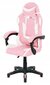 Žaidimų kėdė Miloo Home Grace, rožinė kaina ir informacija | Biuro kėdės | pigu.lt