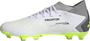 Futbolo batai Adidas Predator Accuracy.3 FG, 42 2/3 dydis, pilki/žali kaina ir informacija | Futbolo bateliai | pigu.lt