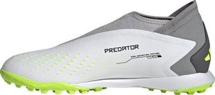 Futbolo batai Adidas Predator Accuracy.3 LL TF, 44 2/3 dydis, pilki/žali kaina ir informacija | Futbolo bateliai | pigu.lt