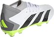 Futbolo batai Adidas Predator Accuracy.3 FG, 44 2/3 dydis, pilki/žali kaina ir informacija | Futbolo bateliai | pigu.lt