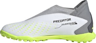 Futbolo batai vaikams Adidas Predator Accuracy.3 LL TF Jr, 38 dydis, pilki/žali kaina ir informacija | Futbolo bateliai | pigu.lt