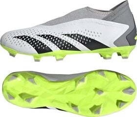 Futbolo batai Adidas Predator Accuracy.3 LL FG, 46 2/3 dydis, pilki/žali kaina ir informacija | Futbolo bateliai | pigu.lt