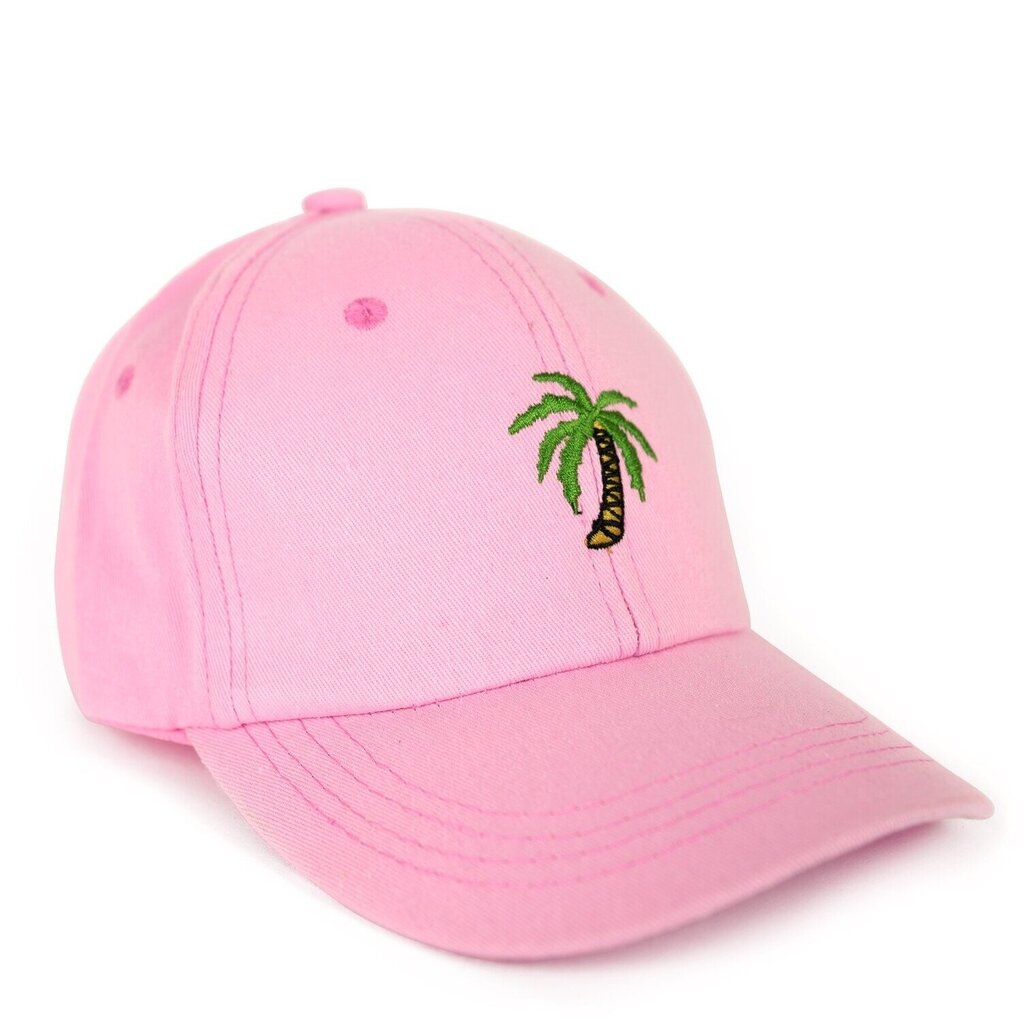 Kepurė nuo saulės mergaitėms KEP22192R, rožinė kaina ir informacija | Kepurės, pirštinės, šalikai mergaitėms | pigu.lt